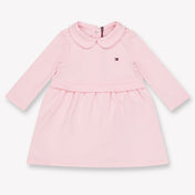 Tommy Hilfiger Bambino Ragazze Vestito Rosa Chiaro