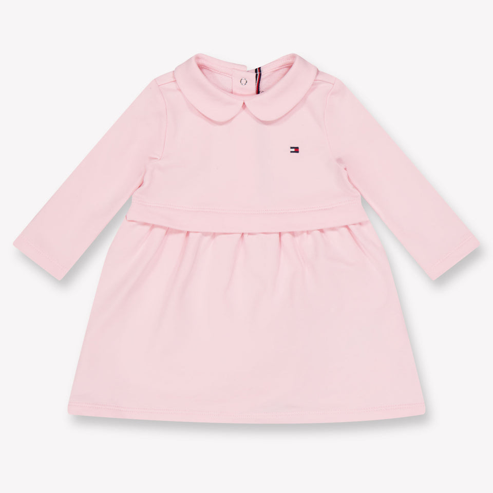 Tommy Hilfiger Bambino Ragazze Vestito Rosa Chiaro