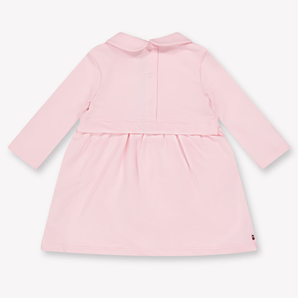 Tommy Hilfiger Bambino Ragazze Vestito Rosa Chiaro