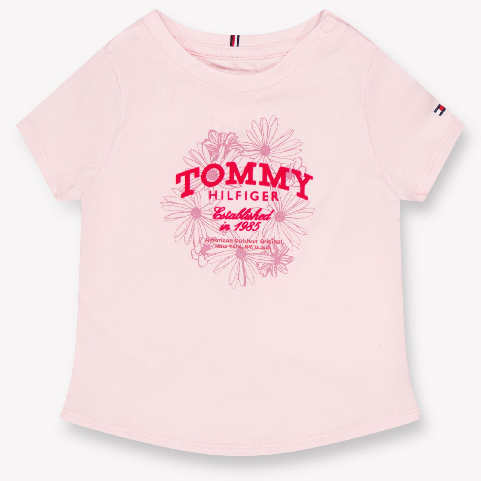 Tommy Hilfiger Baby Girls T-shirt in Light Pink