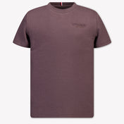 Tommy Hilfiger Niño Chicos Camiseta en Marrón