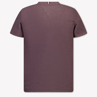 Tommy Hilfiger Niño Chicos Camiseta en Marrón