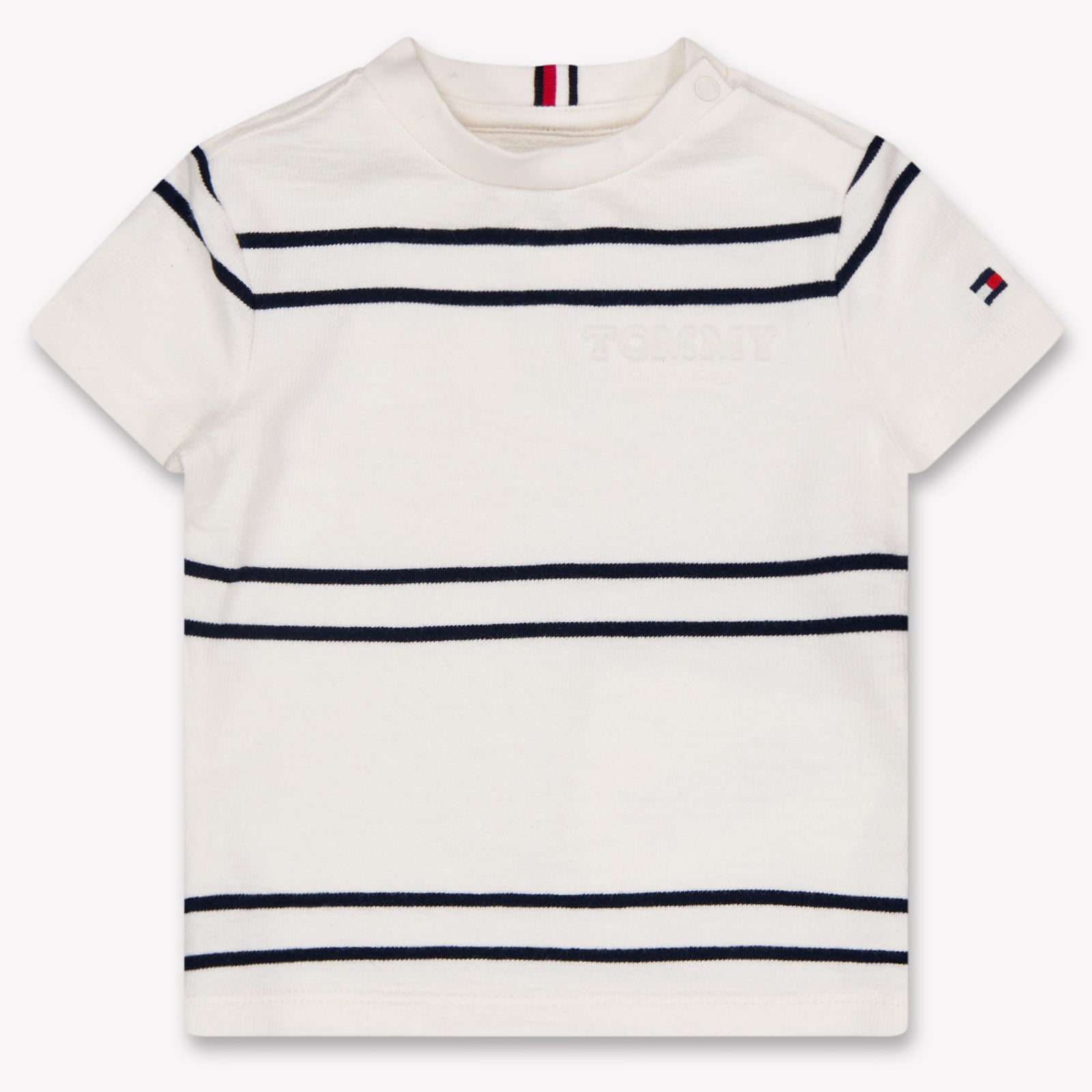Tommy Hilfiger Baby Jongens T-Shirt In Off White