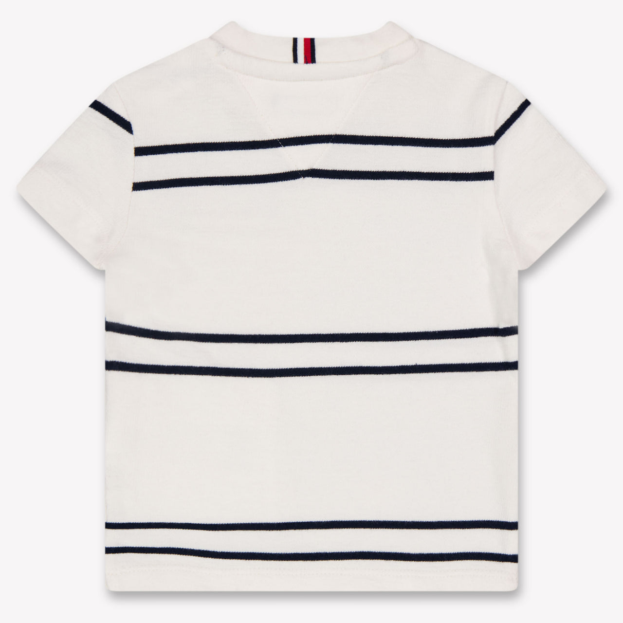 Tommy Hilfiger Bebé Chicos Camiseta en Blanco Roto