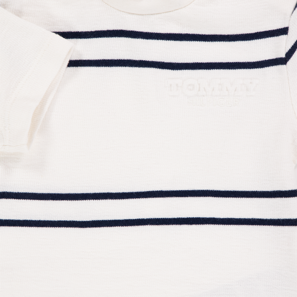 Tommy Hilfiger Baby Jongens T-Shirt In Off White