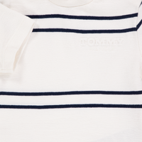 Tommy Hilfiger Bebé Chicos Camiseta en Blanco Roto