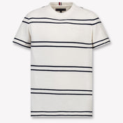 Tommy Hilfiger Enfant Garçons T-shirt en blanc