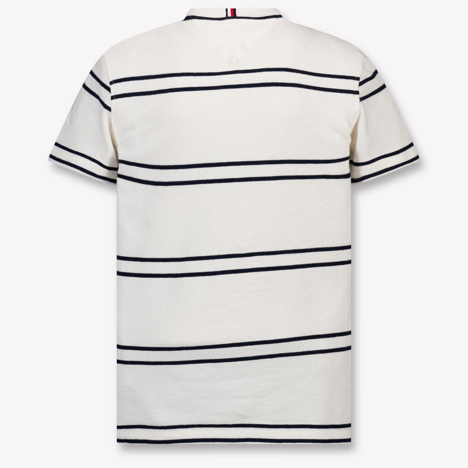 Tommy Hilfiger Enfant Garçons T-shirt en blanc