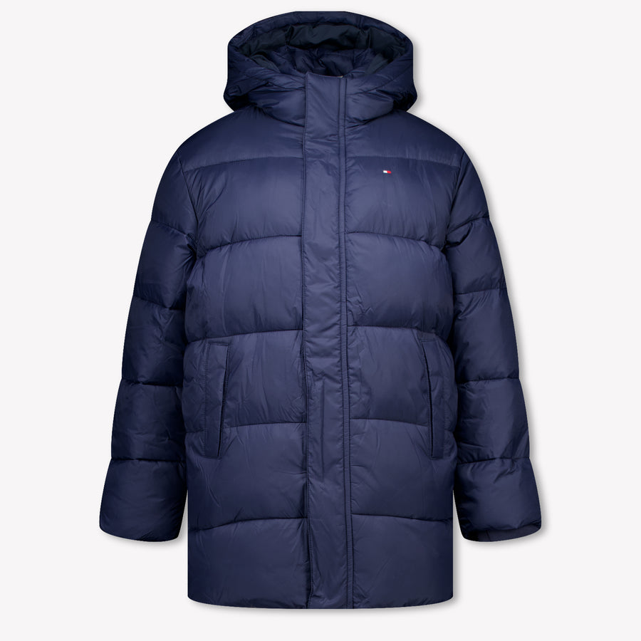 Tommy Hilfiger Kinder Jungen Wintermantel In Marineblau