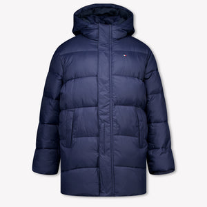 Tommy Hilfiger Kinder Jungen Wintermantel In Marineblau