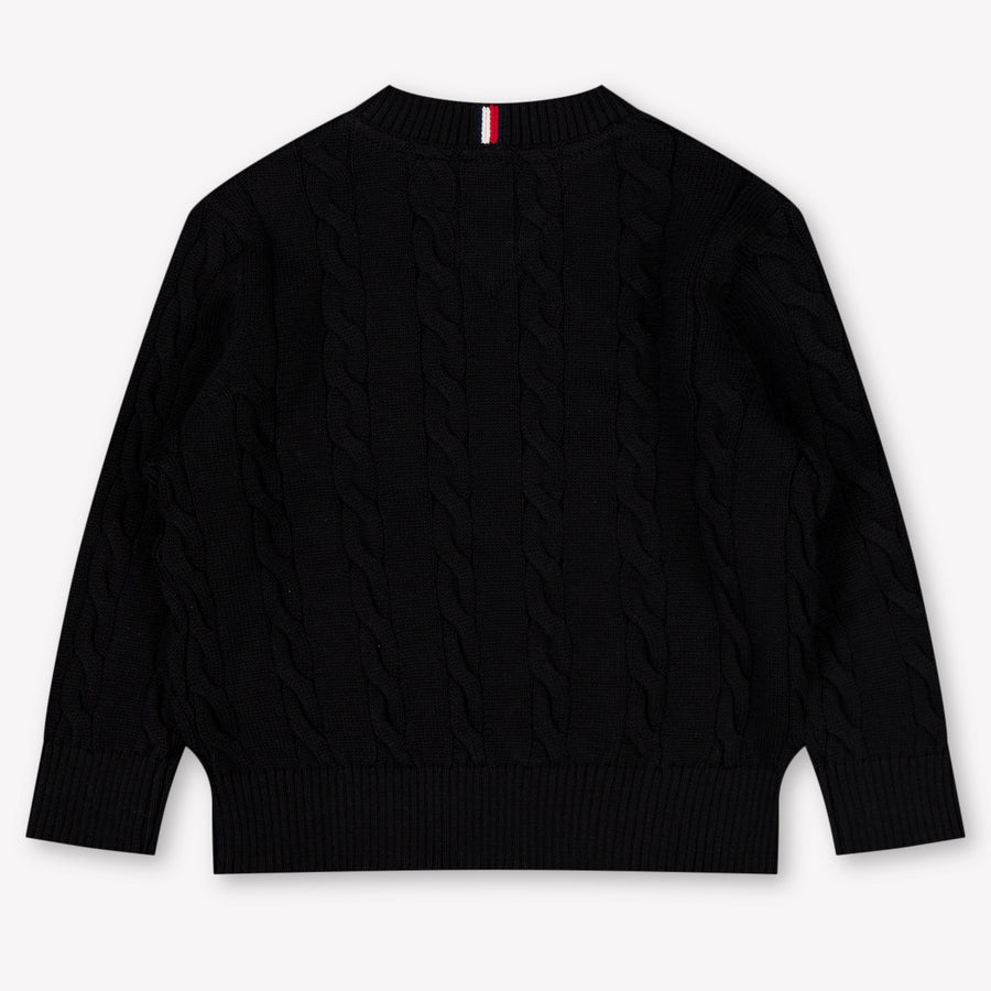 Tommy Hilfiger Baby Boys Sweater In Black