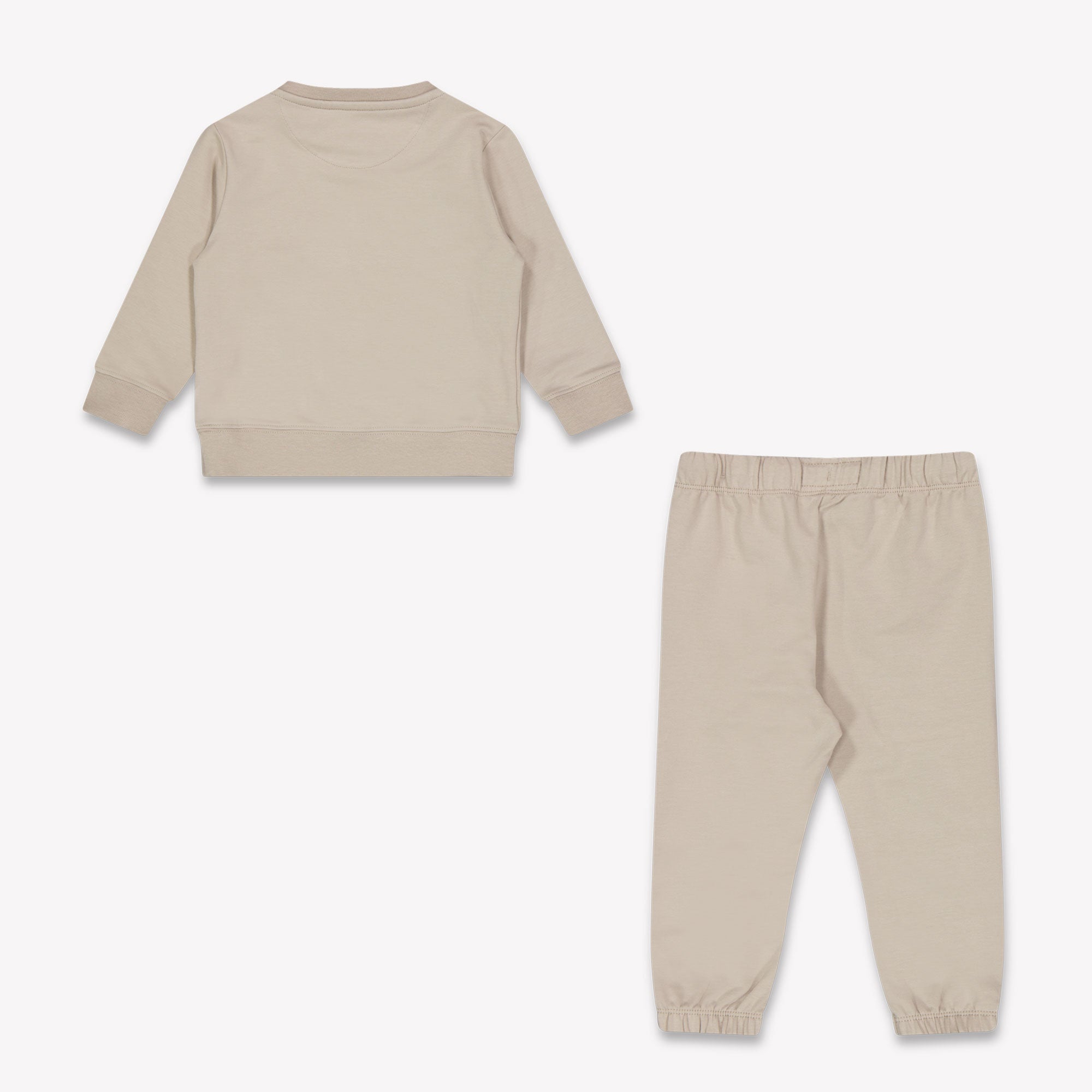 Calvin Klein Unisex-Jogginganzug für Babys Helles Beige