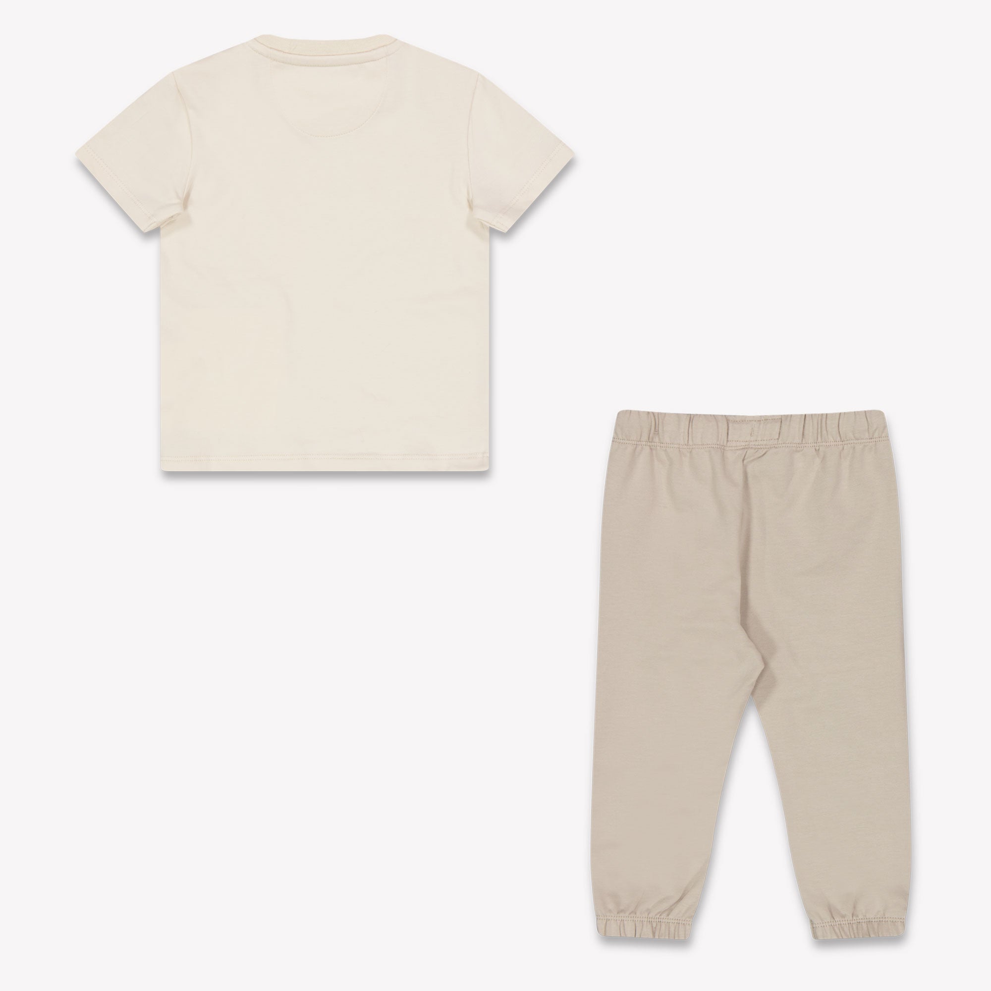 Calvin Klein Unisex-Jogginganzug für Babys Helles Beige