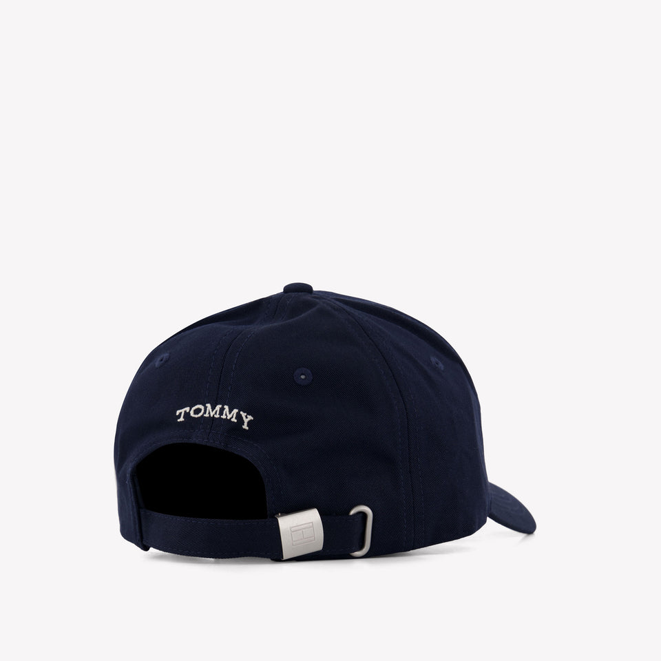 Tommy Hilfiger Kids Unisex Cap In Navy