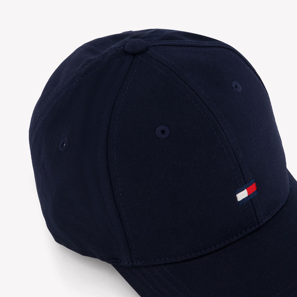 Tommy Hilfiger Kids Unisex Cap In Navy