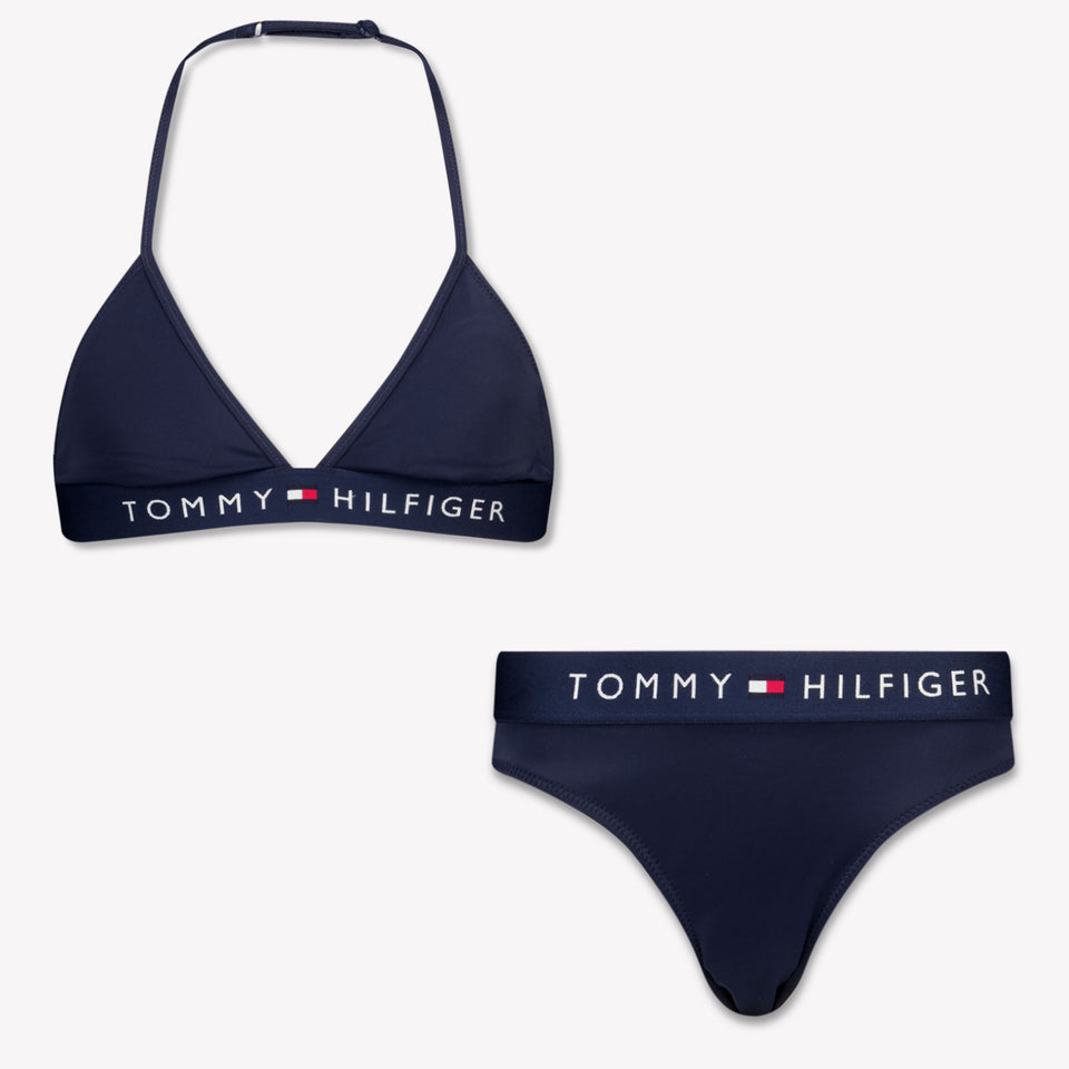 Tommy Hilfiger Kinder Mädchen Bademode In Marineblau