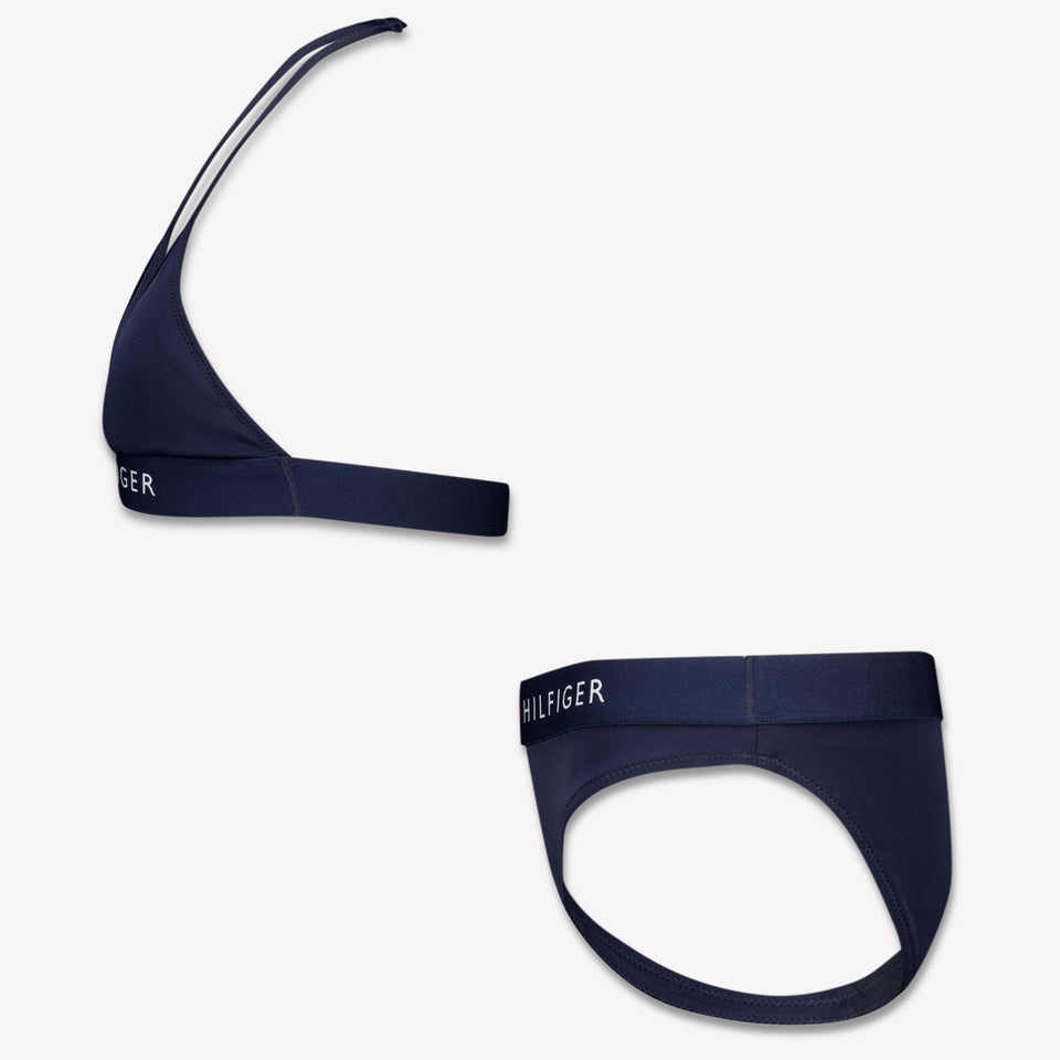 Tommy Hilfiger Kinder Mädchen Bademode In Marineblau