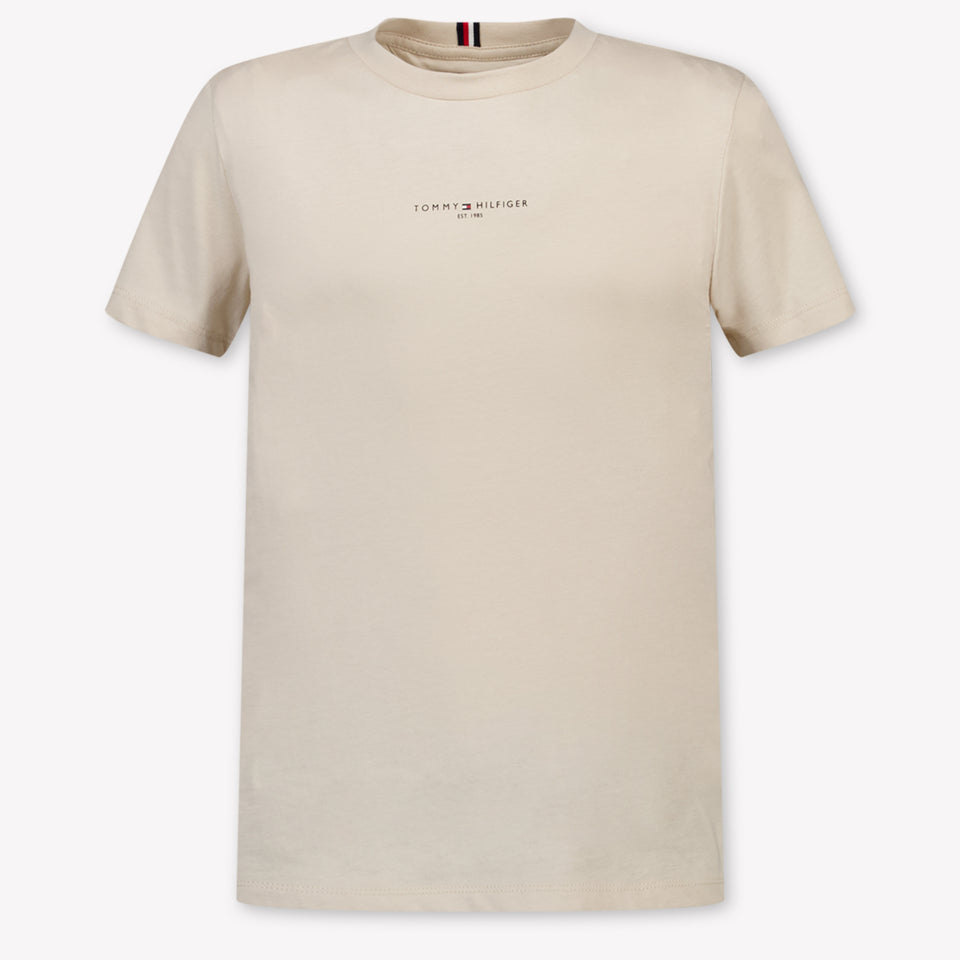 Tommy Hilfiger Enfants Garçons T-shirt dans Beige