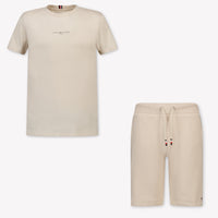 Tommy Hilfiger Enfants Garçons T-shirt dans Beige