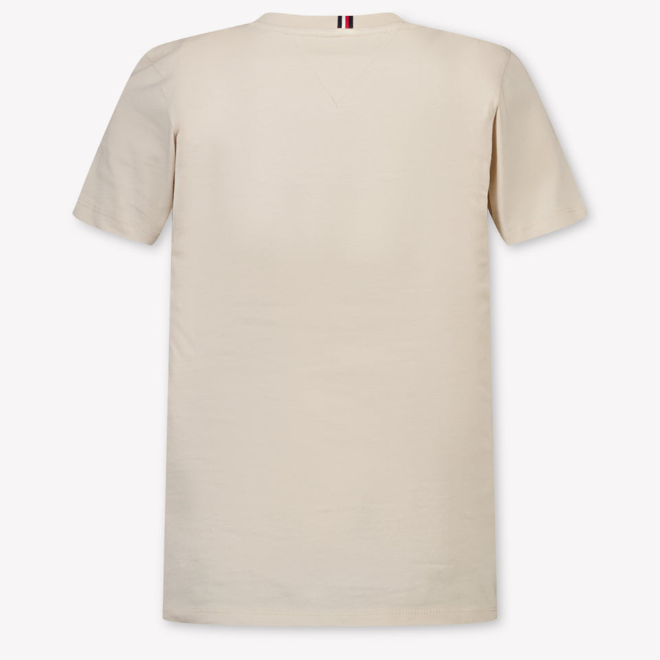 Tommy Hilfiger Enfants Garçons T-shirt dans Beige