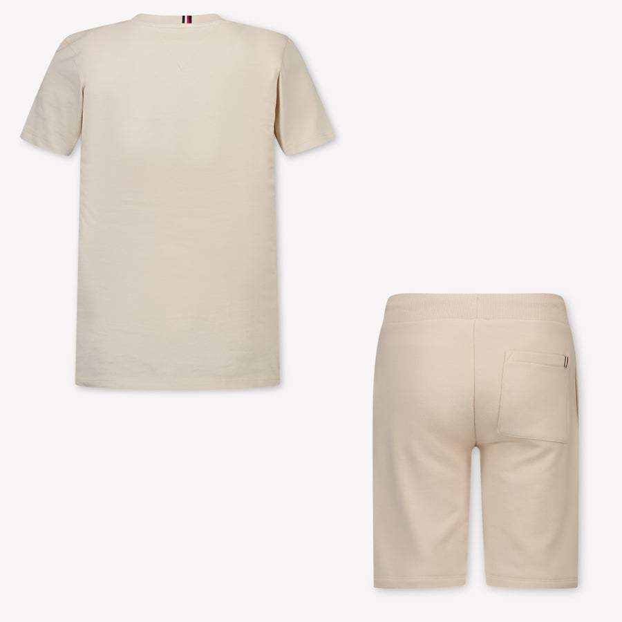 Tommy Hilfiger Enfants Garçons T-shirt dans Beige