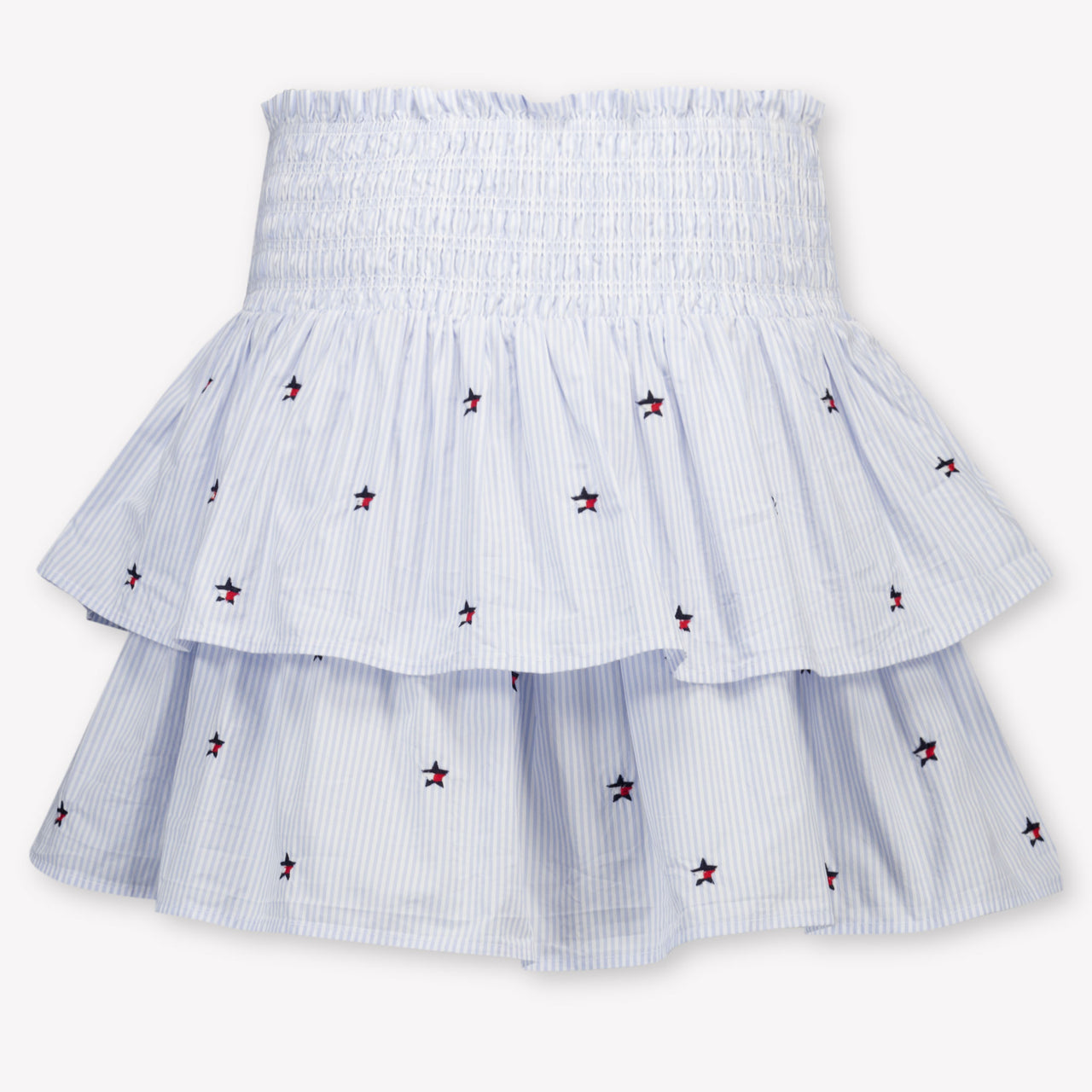 Tommy Hilfiger Kinder Mädchen Rock rein Hellblau