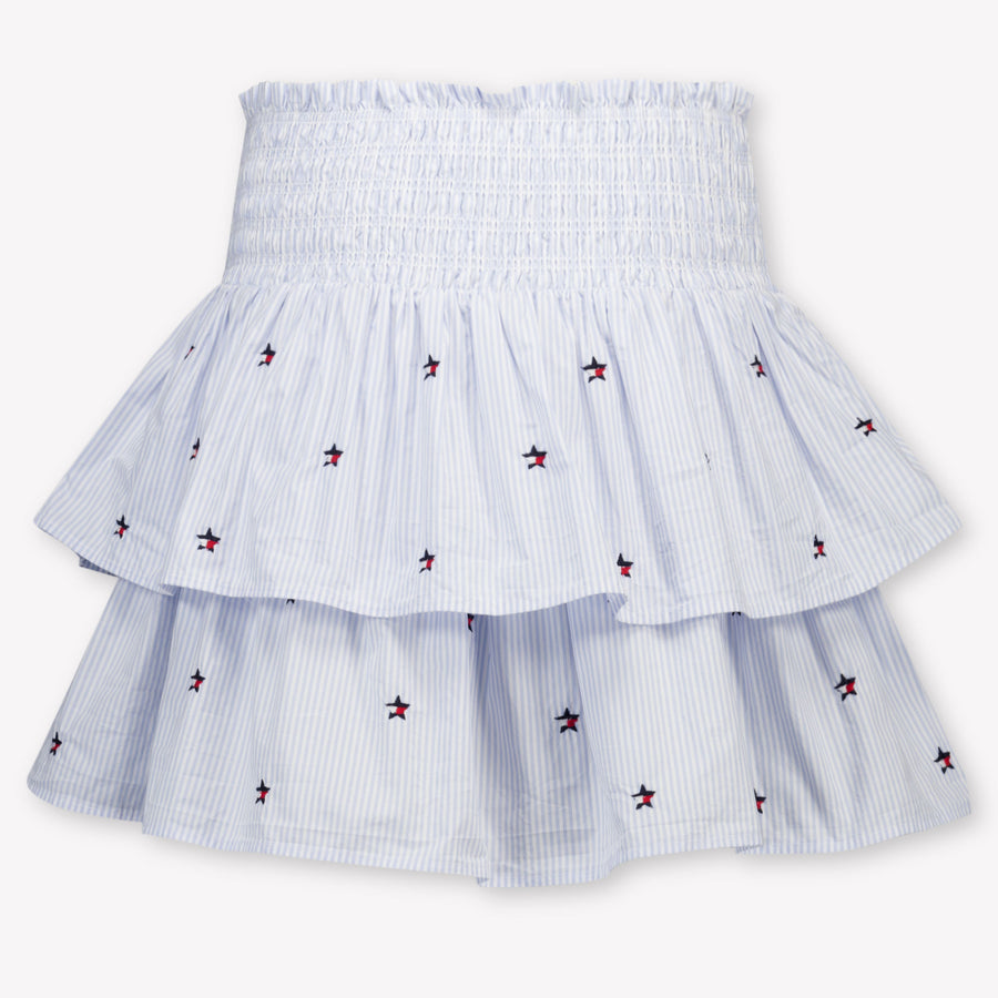 Tommy Hilfiger Kinder Mädchen Rock rein Hellblau