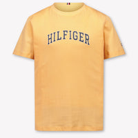Tommy Hilfiger Kids Boys T-Shirt In Salmon