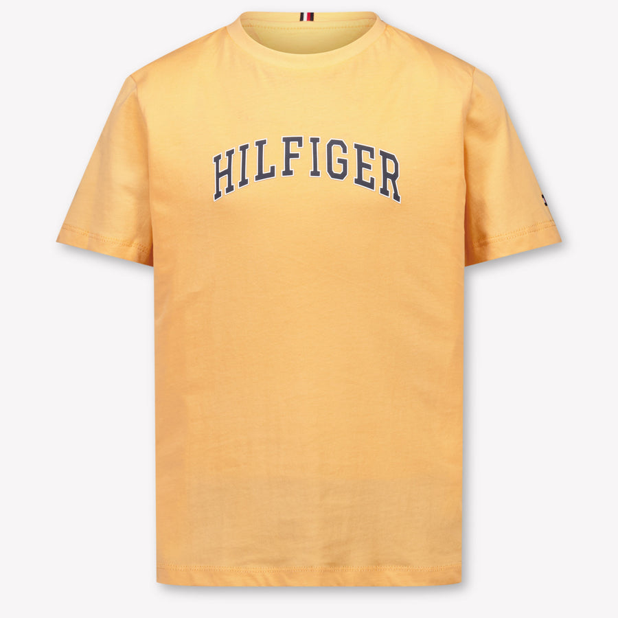 Tommy Hilfiger Kids Boys T-Shirt In Salmon