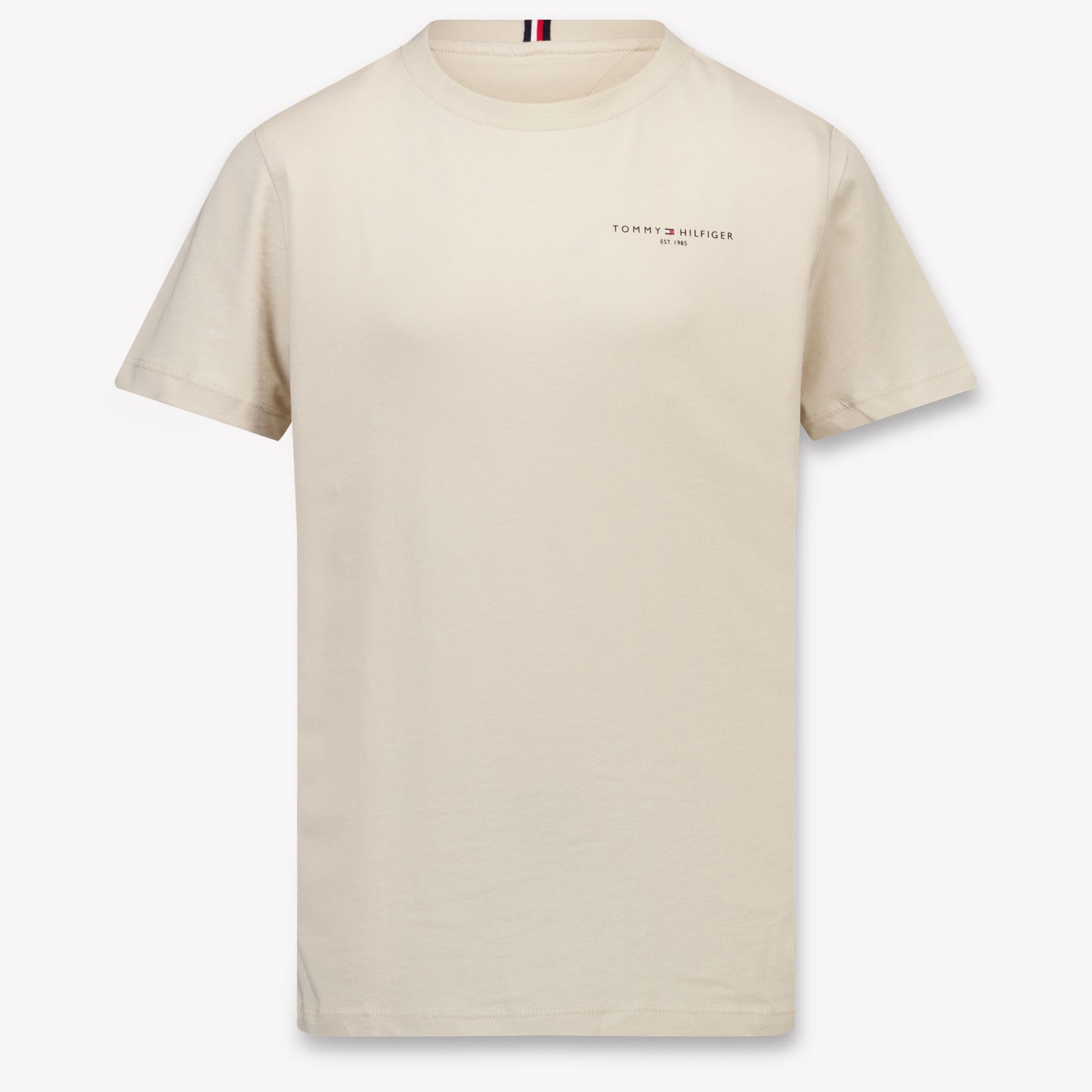 Tommy Hilfiger Enfants Unisexe T-shirt dans Beige