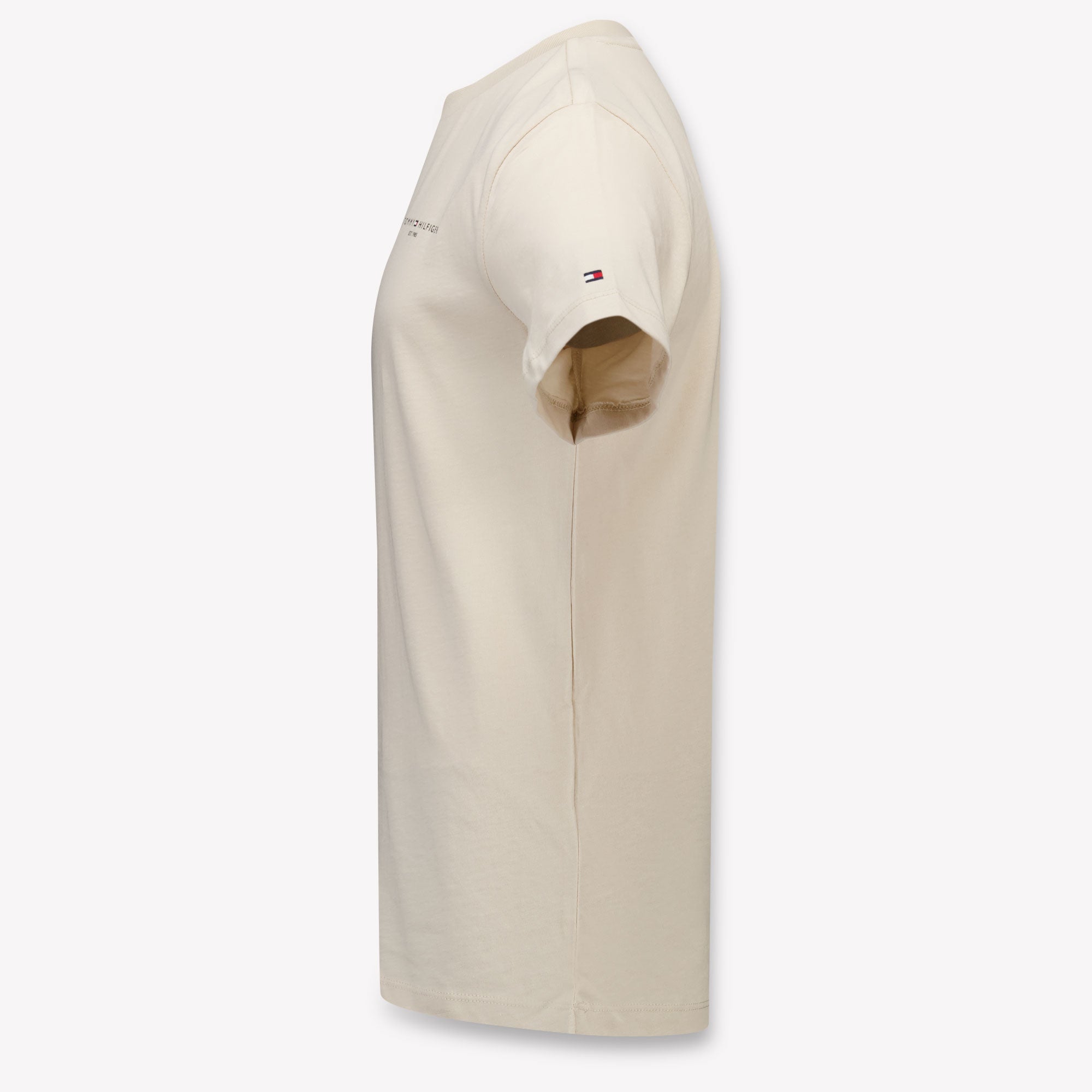 Tommy Hilfiger Enfants Unisexe T-shirt dans Beige