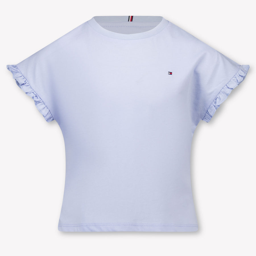 Tommy Hilfiger niños Chicas Camiseta adentro Azul Claro