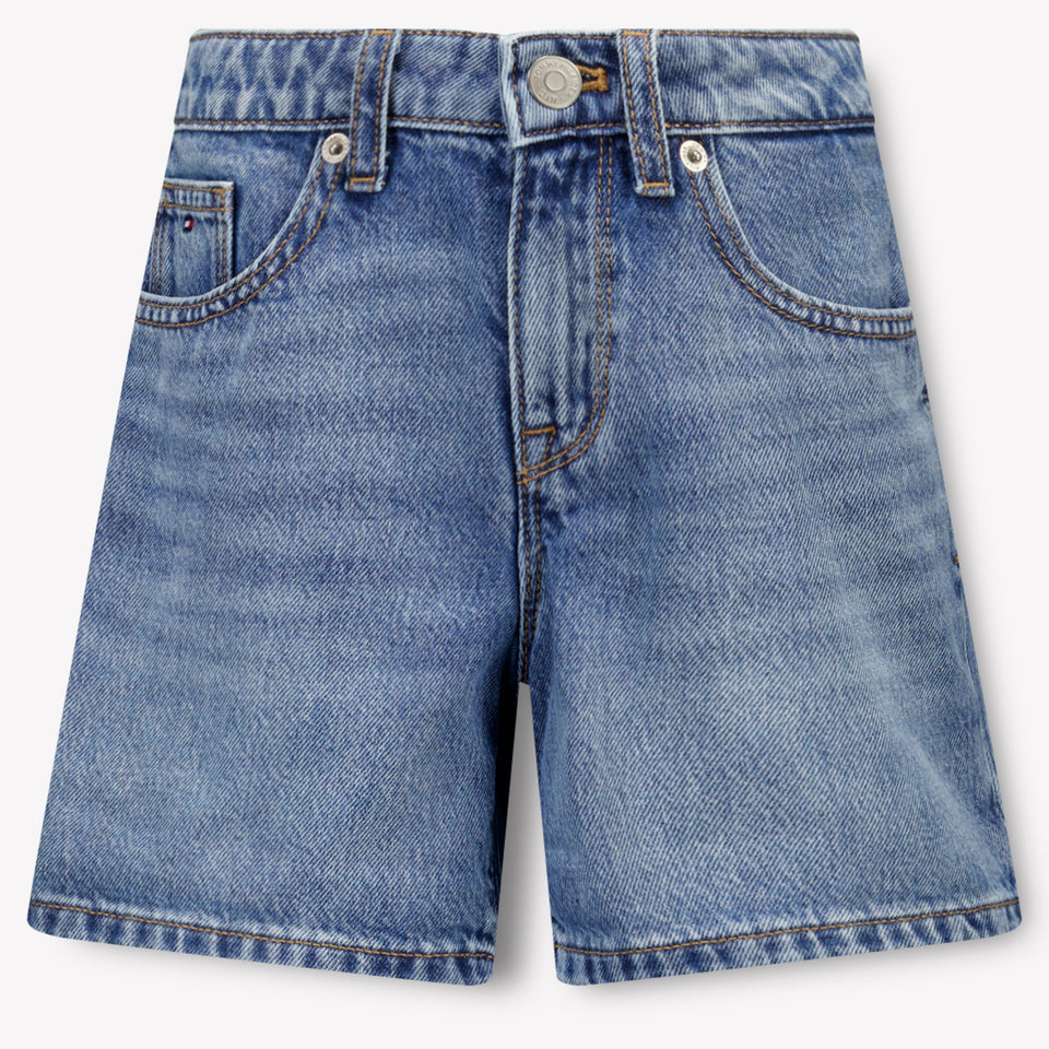 Tommy Hilfiger Enfants Filles Short dans Bleu