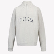 Tommy Hilfiger niños Chicos suéter en Gris Claro