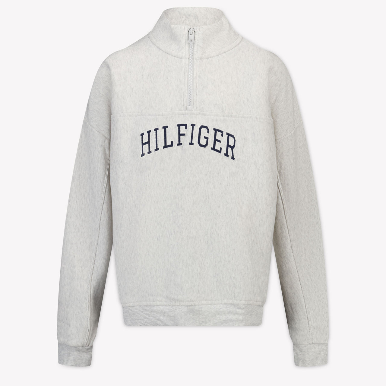Tommy Hilfiger Kinder Jungen Pullover rein Hellgrau