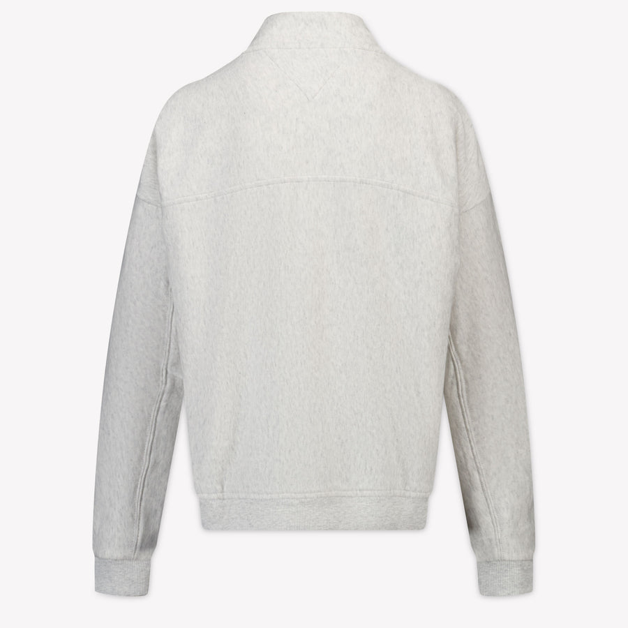 Tommy Hilfiger Kinder Jungen Pullover rein Hellgrau