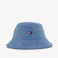 Tommy Hilfiger Kinder Unisex-Mütze Hellblau