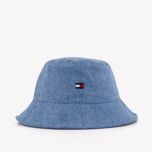 Tommy Hilfiger Kinder Unisex-Mütze Hellblau