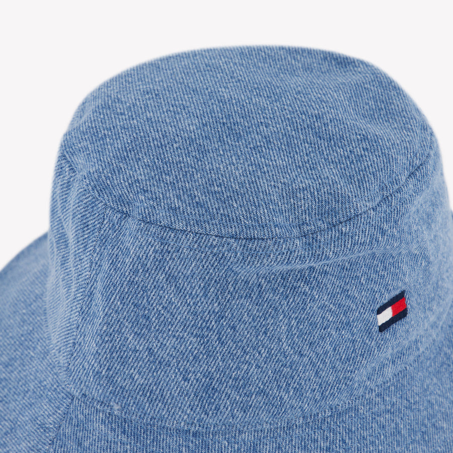 Tommy Hilfiger Kinder Unisex-Mütze Hellblau