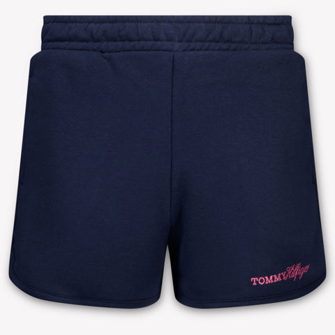 Tommy Hilfiger Kinder Mädchen Shorts rein Marineblau