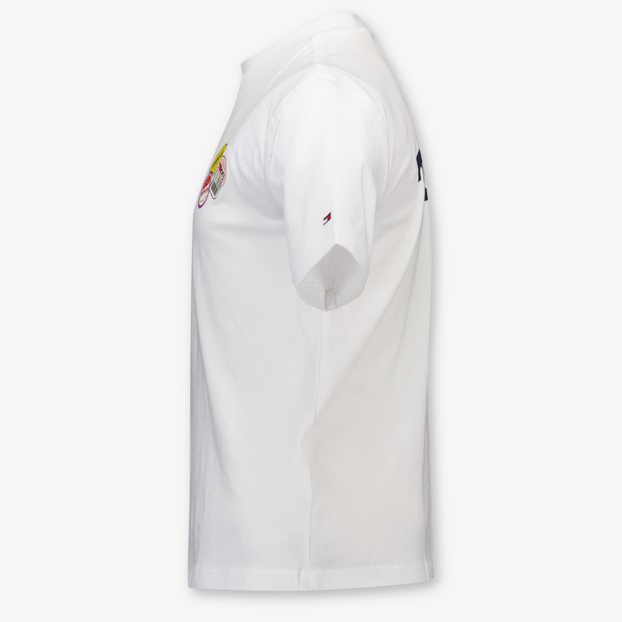 Tommy Hilfiger niños Chicos Camiseta adentro Blanco