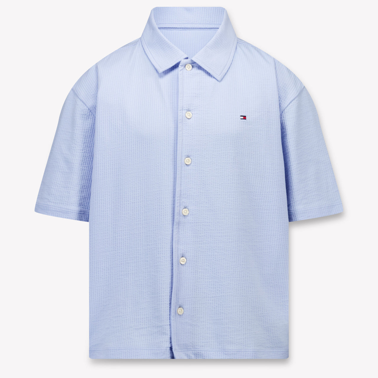Tommy Hilfiger niños Chicos polo en Azul Claro