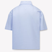 Tommy Hilfiger niños Chicos polo en Azul Claro