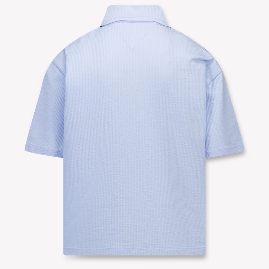 Tommy Hilfiger niños Chicos polo en Azul Claro