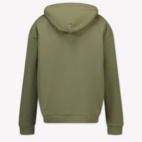 Tommy Hilfiger Kinder Unisex-Pullover Grün