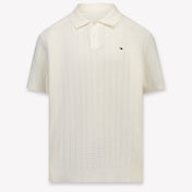 Tommy Hilfiger Kinder Jungen Polo In Grauweiß