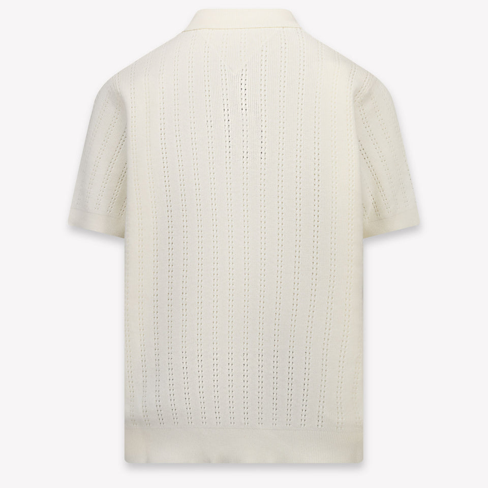 Tommy Hilfiger Kinder Jungen Polo In Grauweiß