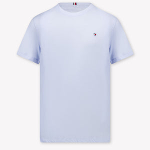 Tommy Hilfiger Kinder Jungen T-Shirt In Hellblau