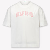 Tommy Hilfiger niños Chicas Camiseta adentro Blanco