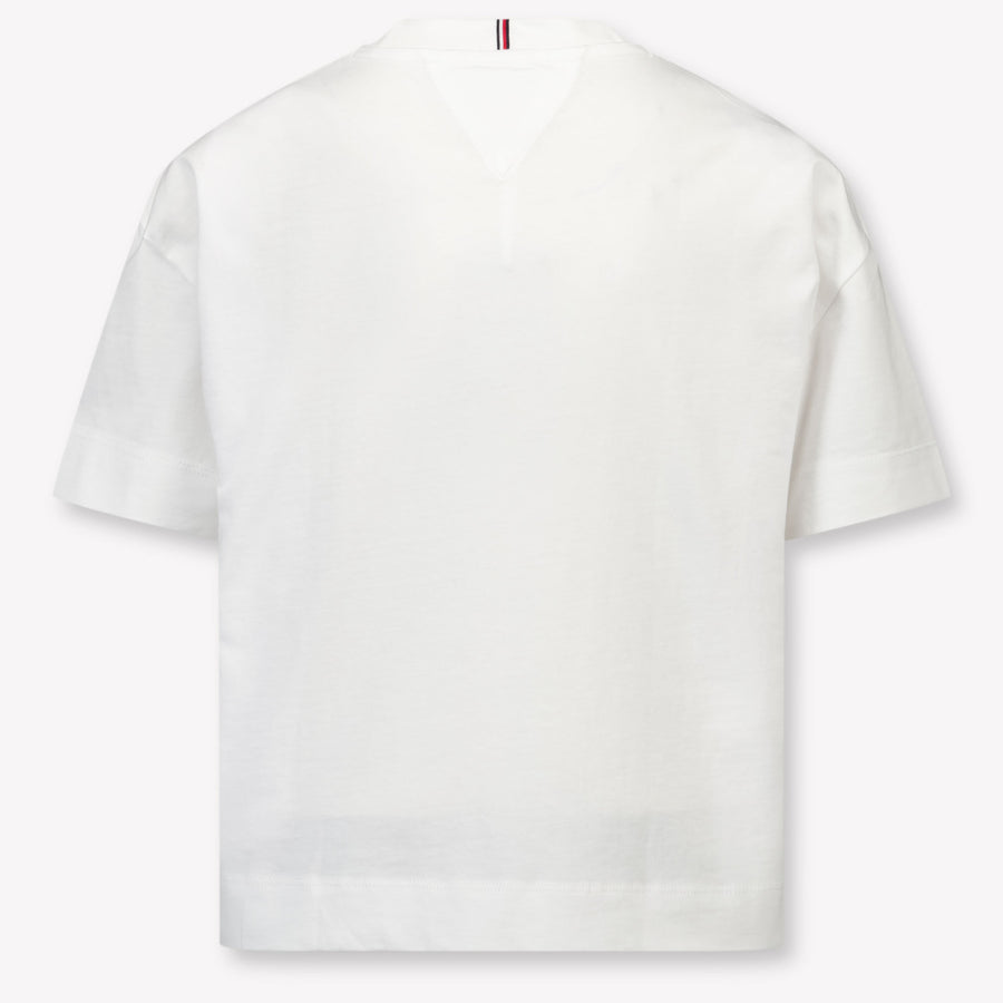 Tommy Hilfiger niños Chicas Camiseta adentro Blanco